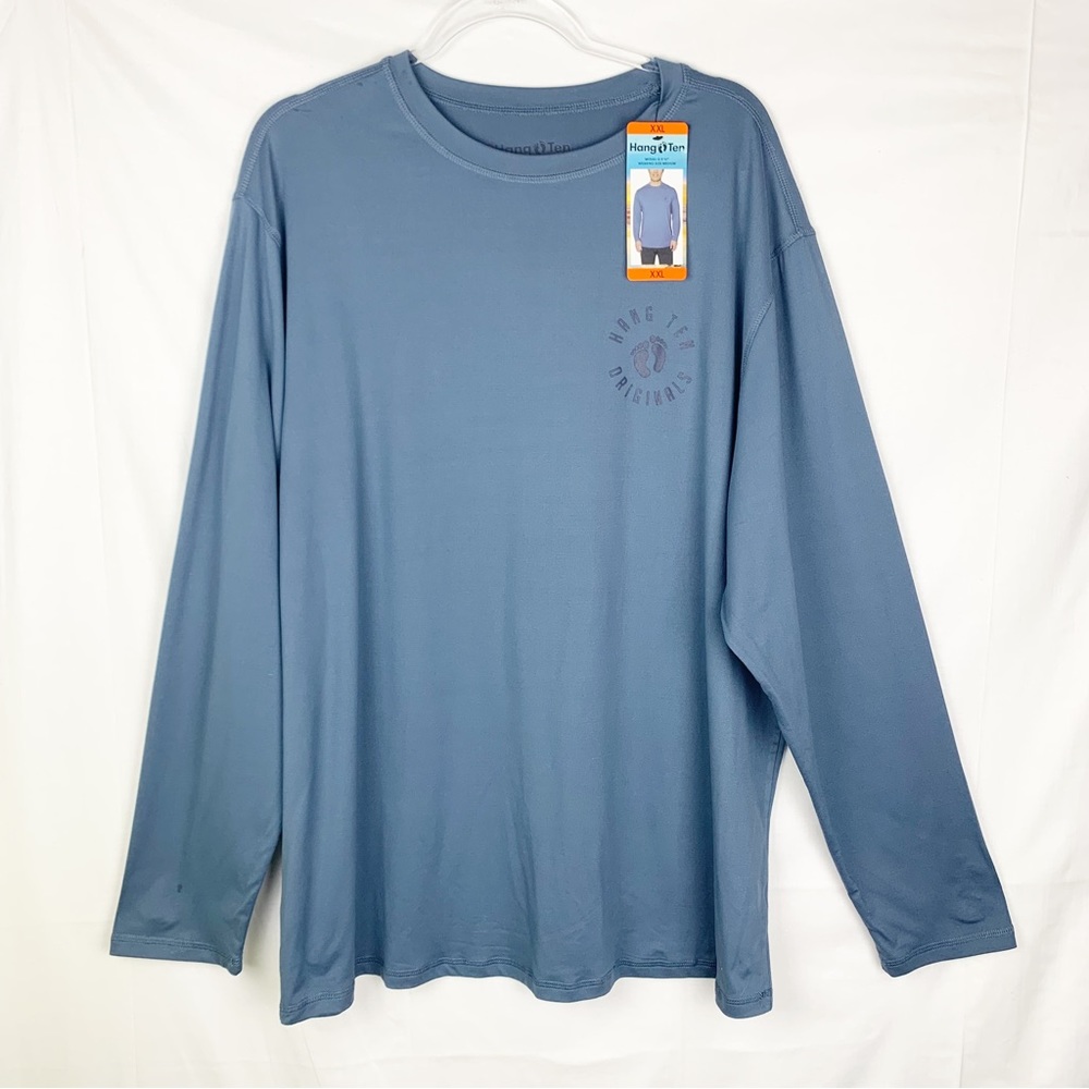 Hang Ten Sun Protection Shirt UPF 50+ Long Sleeves NEW with TAGS size XXL